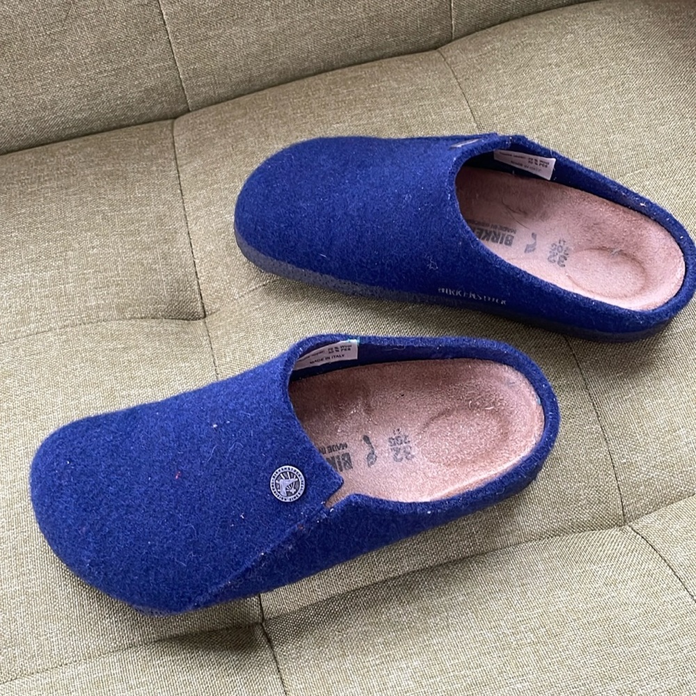 Birkenstock wool Zermatt clog